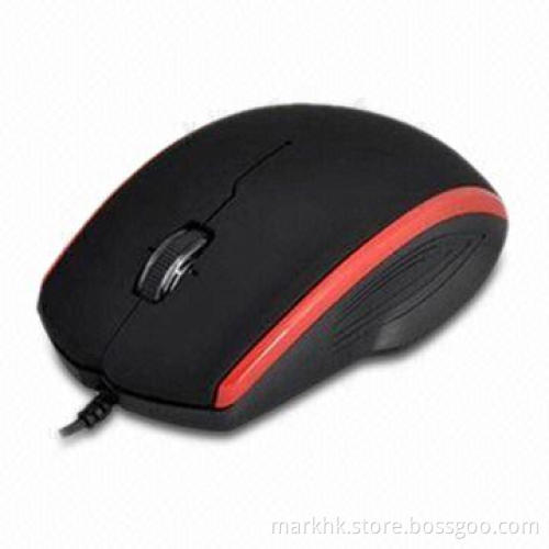 3D Optical Mouse, Works on Most Surfaces Such as Wood and Plastic, with 800DPI Resolution